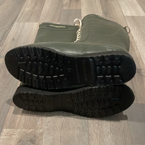 Women Ilse Jacobsen Rainboots Long | Long Rubber Boots Army - Picture 12 of 16